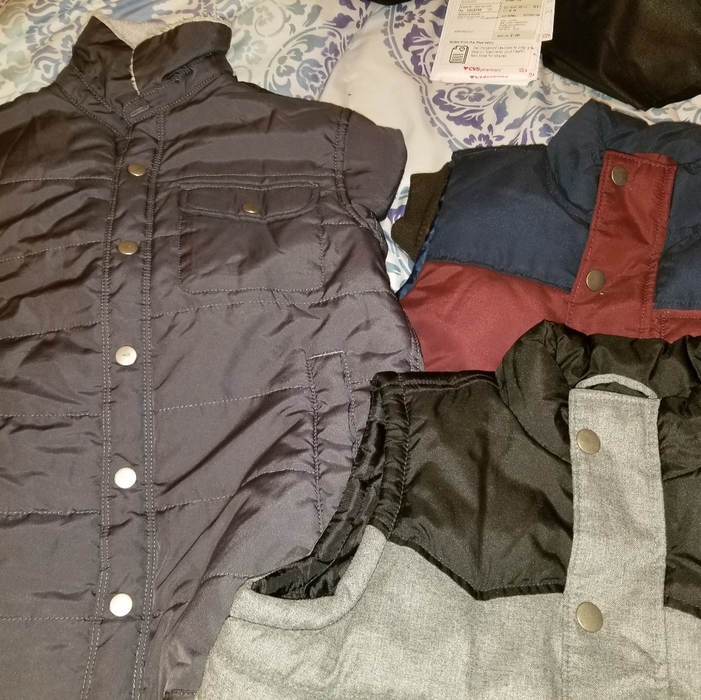 Lil Man Takedown...Sz. 6-12. Used but like new. Old Navy, Soffe, Star Wars $175